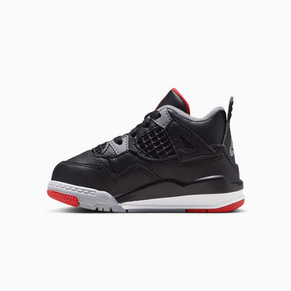 Kid's Air Jordan 4 Retro "Bred Reimagined" Toddlers