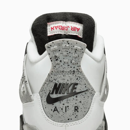 Kid's Air Jordan 4 Retro OG "White Cement" Grade School