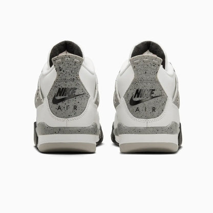 Kid's Air Jordan 4 Retro OG "White Cement" Grade School