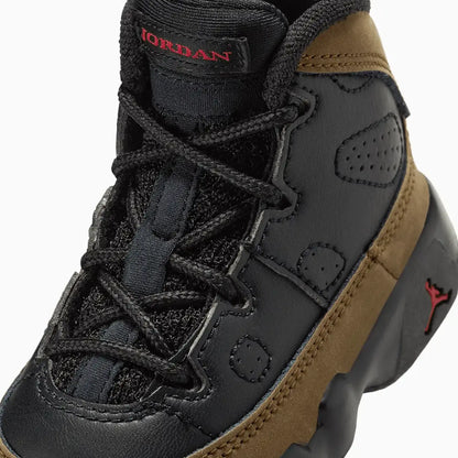 Kid's Air Jordan 9 Retro "Olive" Toddlers