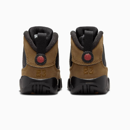 Kid's Air Jordan 9 Retro "Olive" Toddlers