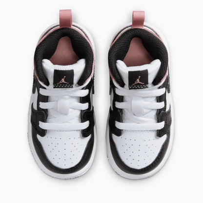 Kid's Jordan 1 Mid "White Rust Pink" Toddlers
