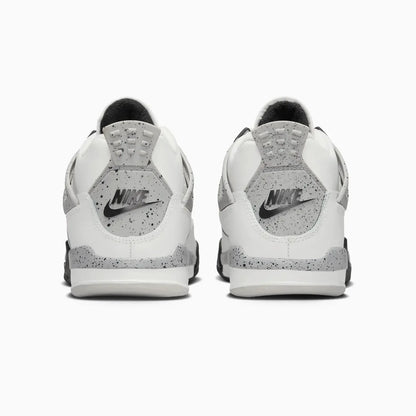 Kid's Jordan 4 Retro OG "White Cement" Pre-School