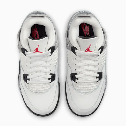 Kid's Jordan 4 Retro OG "White Cement" Pre-School