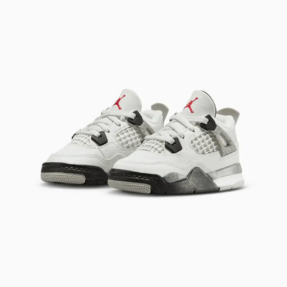 Kid's Jordan 4 Retro OG "White Cement" Toddlers