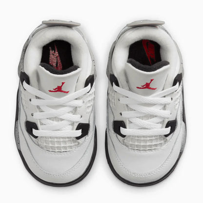 Kid's Jordan 4 Retro OG "White Cement" Toddlers
