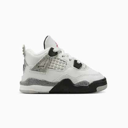 Kid's Jordan 4 Retro OG "White Cement" Toddlers
