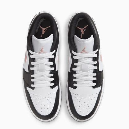 Men's Air Jordan 1 Low "Black Rust Pink"
