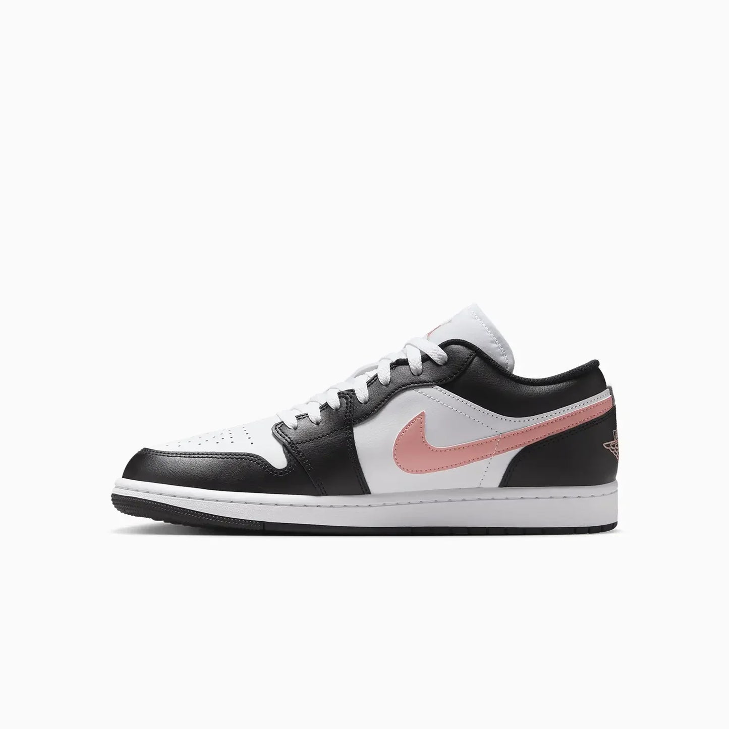 Men's Air Jordan 1 Low "Black Rust Pink"
