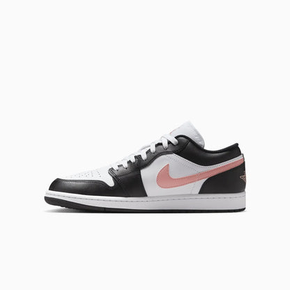 Men's Air Jordan 1 Low "Black Rust Pink"