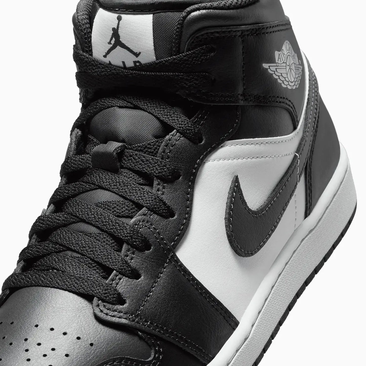 Men's Air Jordan 1 Mid "Off Noir Toe"