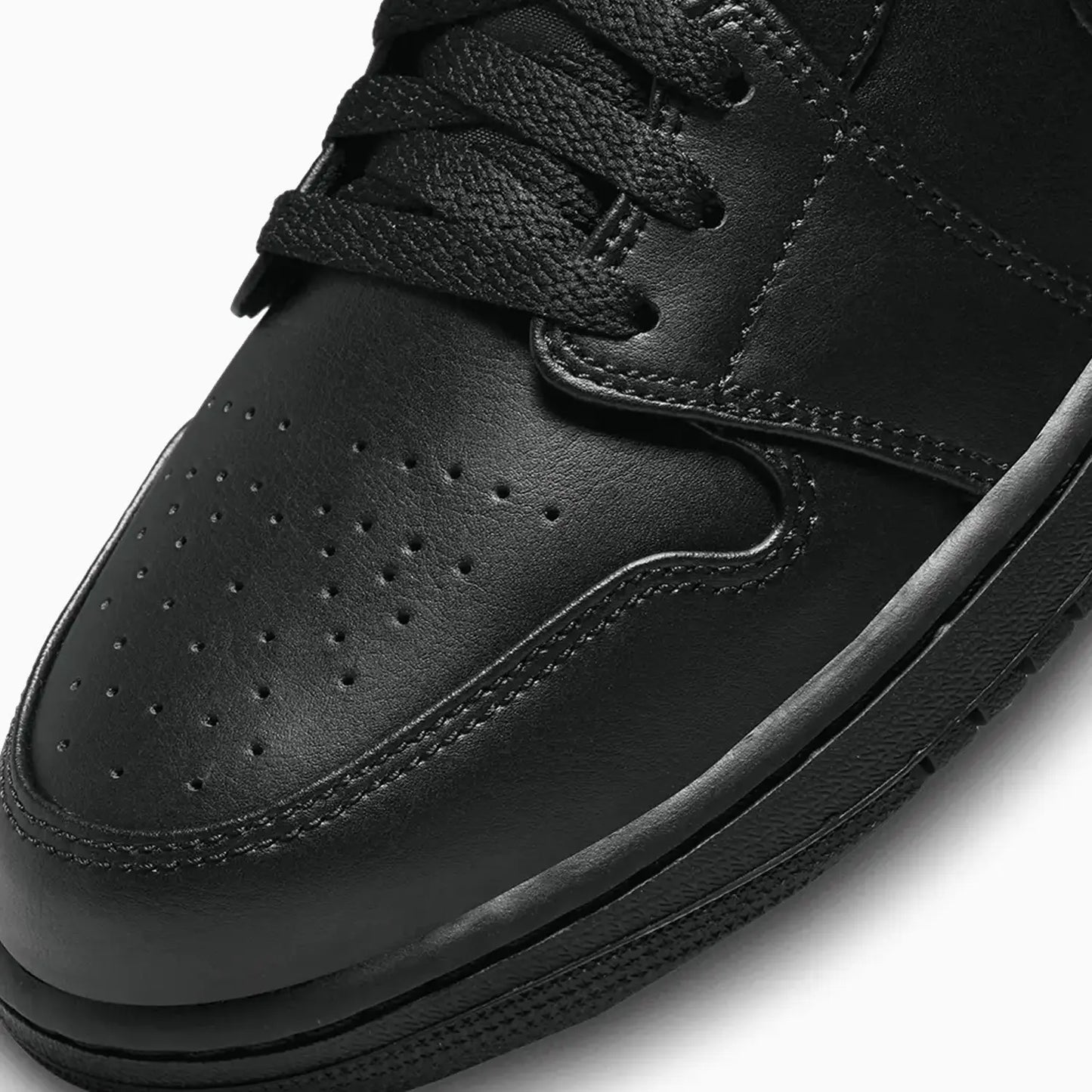 Men's Air Jordan 1 Mid "Triple Black"