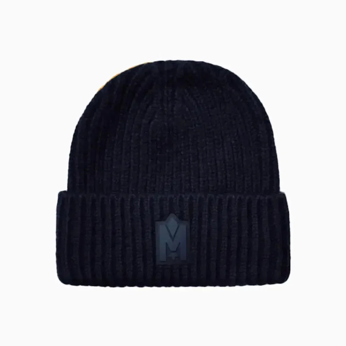 JUDE-MZ Hand Knit Toque With Ribbed Cuff Beanie Hat