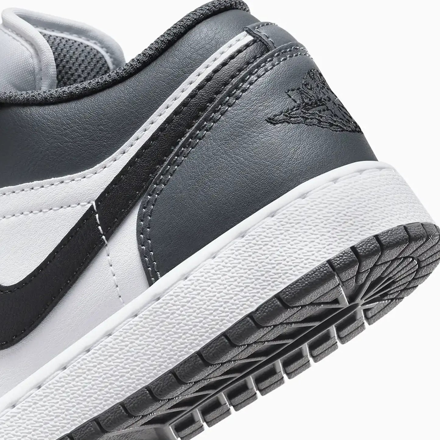 Kid's Air Jordan 1 Low "Iron Grey" Grade School