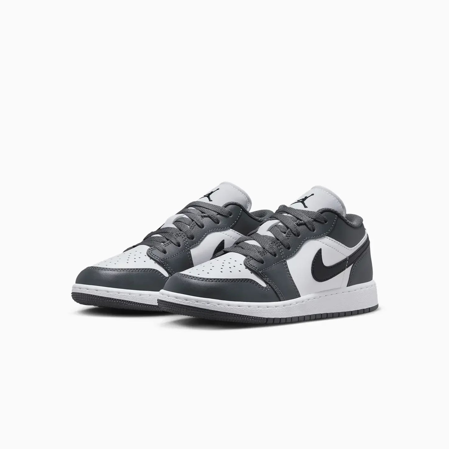 Kid's Air Jordan 1 Low "Iron Grey" Grade School