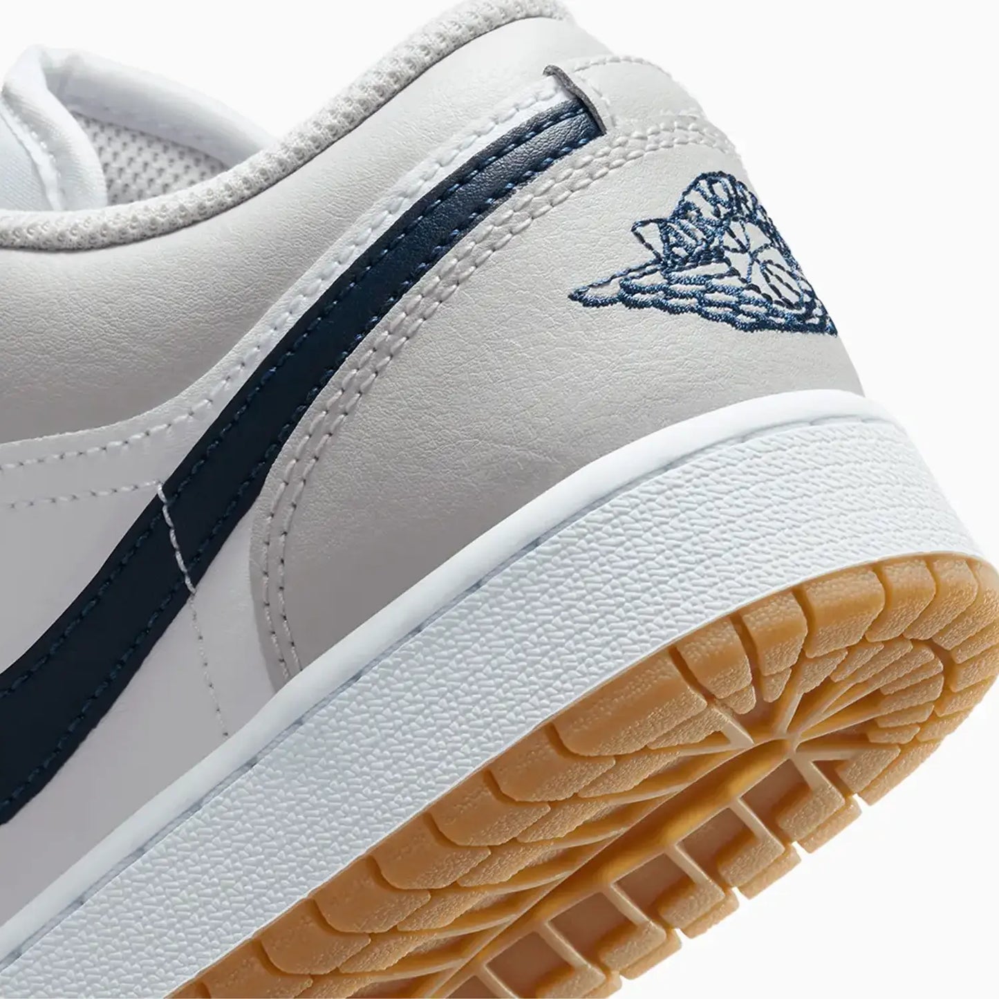 Kid's Air Jordan 1 Low "Neutral Grey" Grade School