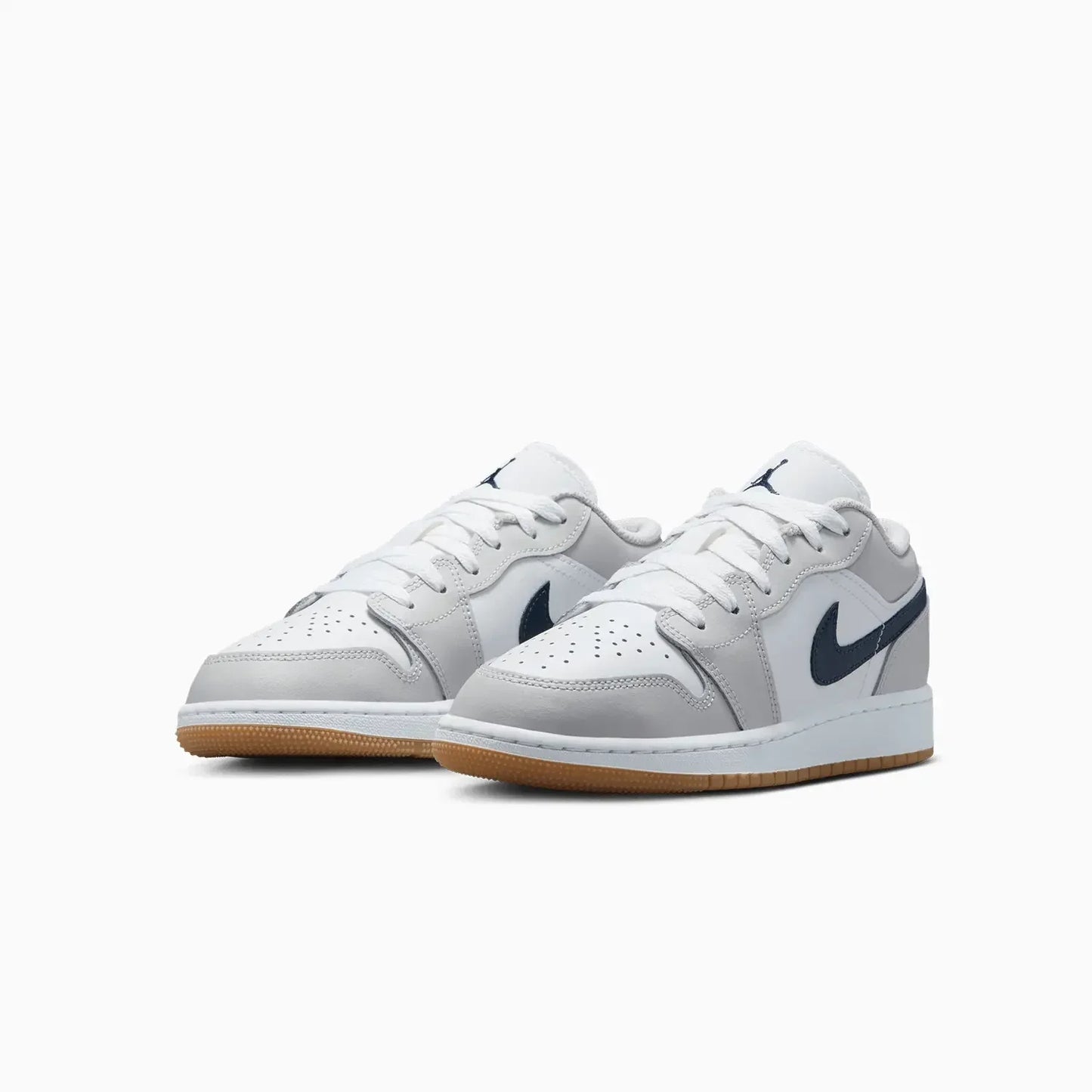 Kid's Air Jordan 1 Low "Neutral Grey" Grade School