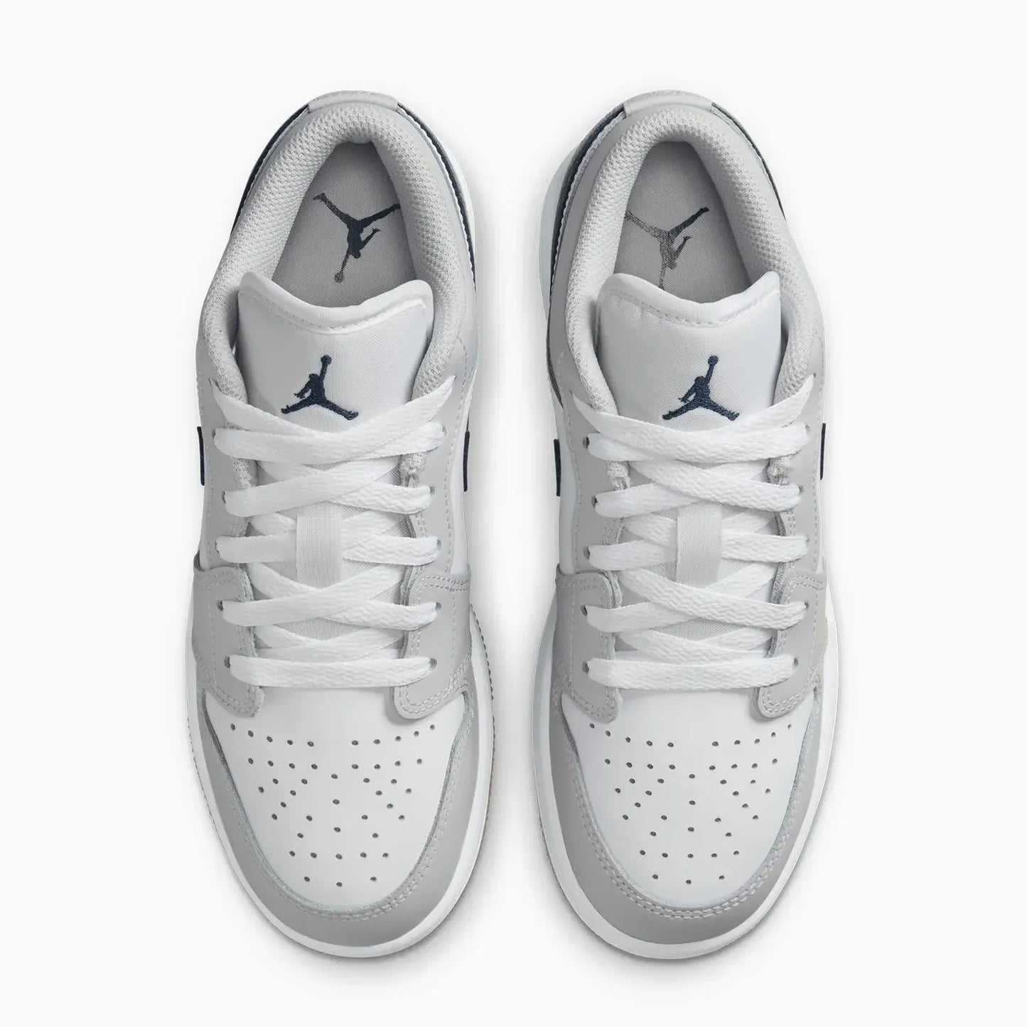 Kid's Air Jordan 1 Low "Neutral Grey" Grade School