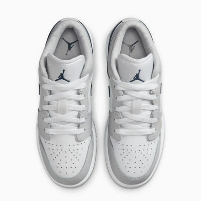 Kid's Air Jordan 1 Low "Neutral Grey" Grade School
