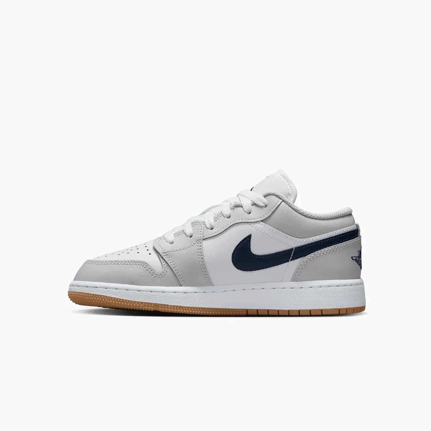 Kid's Air Jordan 1 Low "Neutral Grey" Grade School