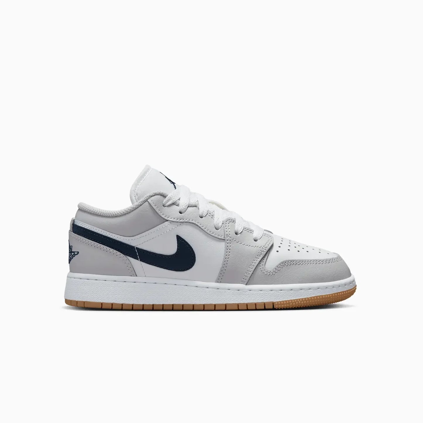 Kid's Air Jordan 1 Low "Neutral Grey" Grade School