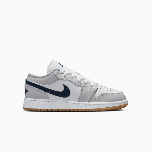 Kid's Air Jordan 1 Low "Neutral Grey" Grade School