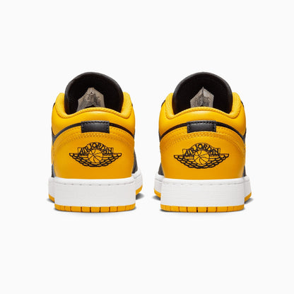 Kid's Air Jordan 1 Low "Yellow Ochre" Grade School