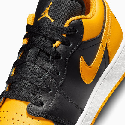 Kid's Air Jordan 1 Low "Yellow Ochre" Grade School