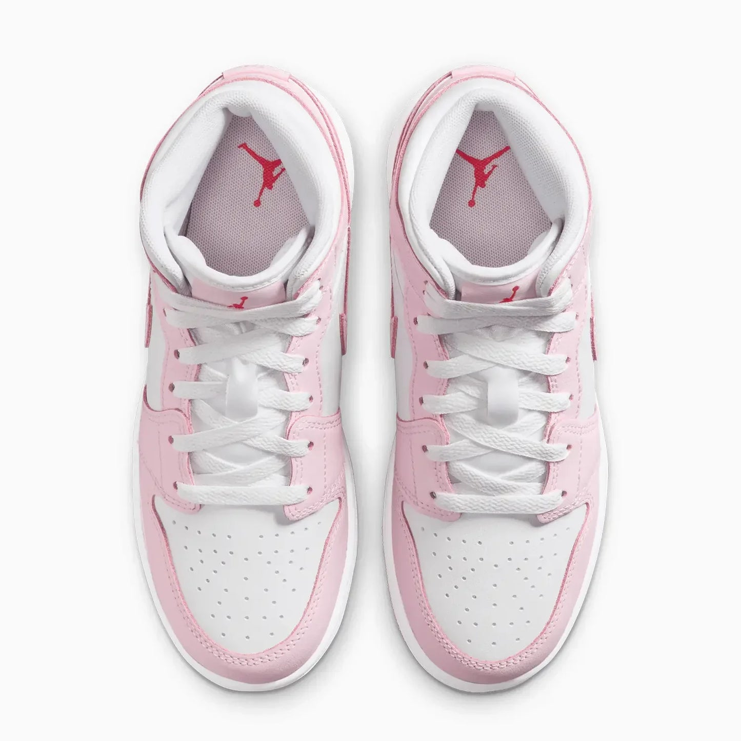 Kid's Air Jordan 1 Mid "Pink Foam" Grade School