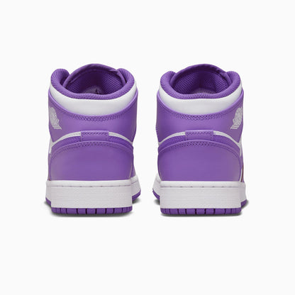 Kid's Air Jordan 1 Mid "Purple Venom" Grade School