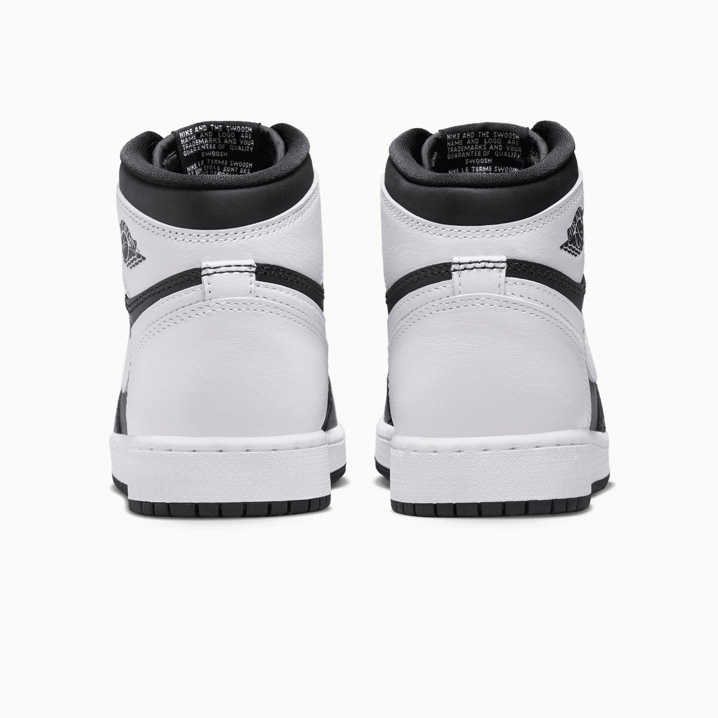 Kid's Air Jordan 1 Retro High OG "Black White" Grade School