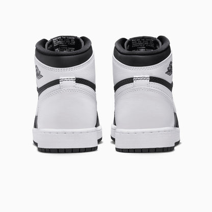 Kid's Air Jordan 1 Retro High OG "Black White" Grade School