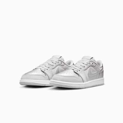 Kid's Air Jordan 1 Retro OG "Metallic Silver" Pre School