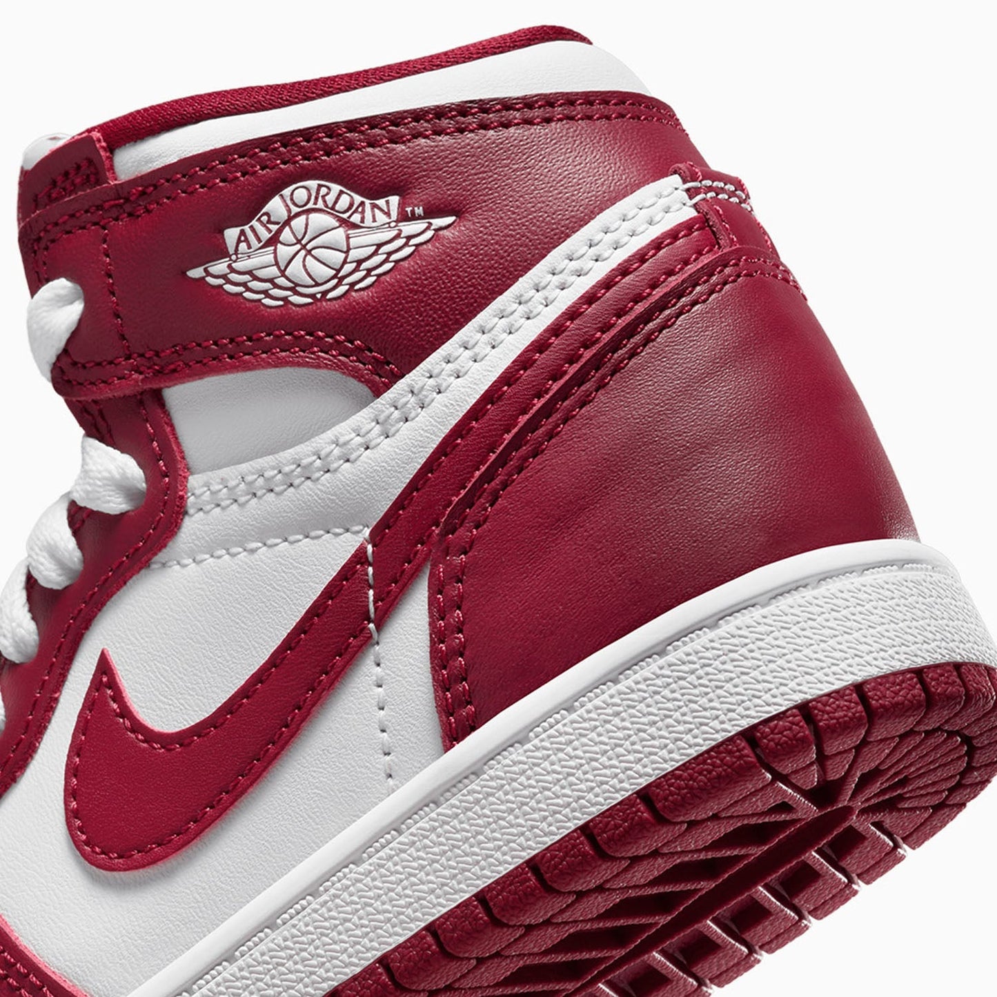 Kid's Air Jordan 1 Retro OG "White Team Red" Pre School