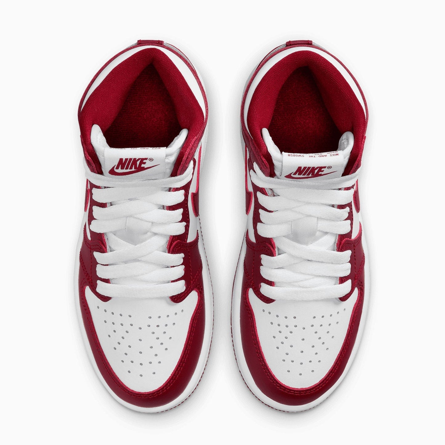 Kid's Air Jordan 1 Retro OG "White Team Red" Pre School
