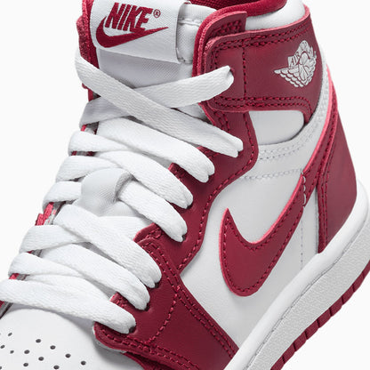 Kid's Air Jordan 1 Retro OG "White Team Red" Pre School