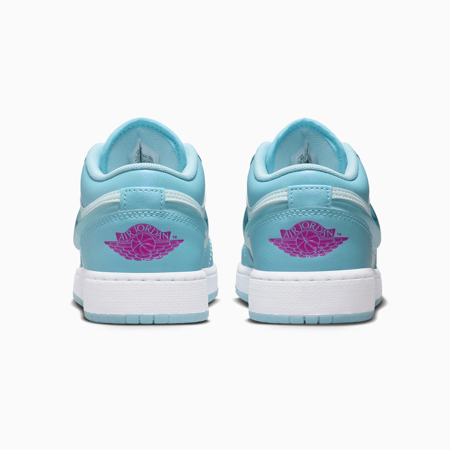 Kid's Air Jordan 1 Low SE "Aquarius Blue" Grade School