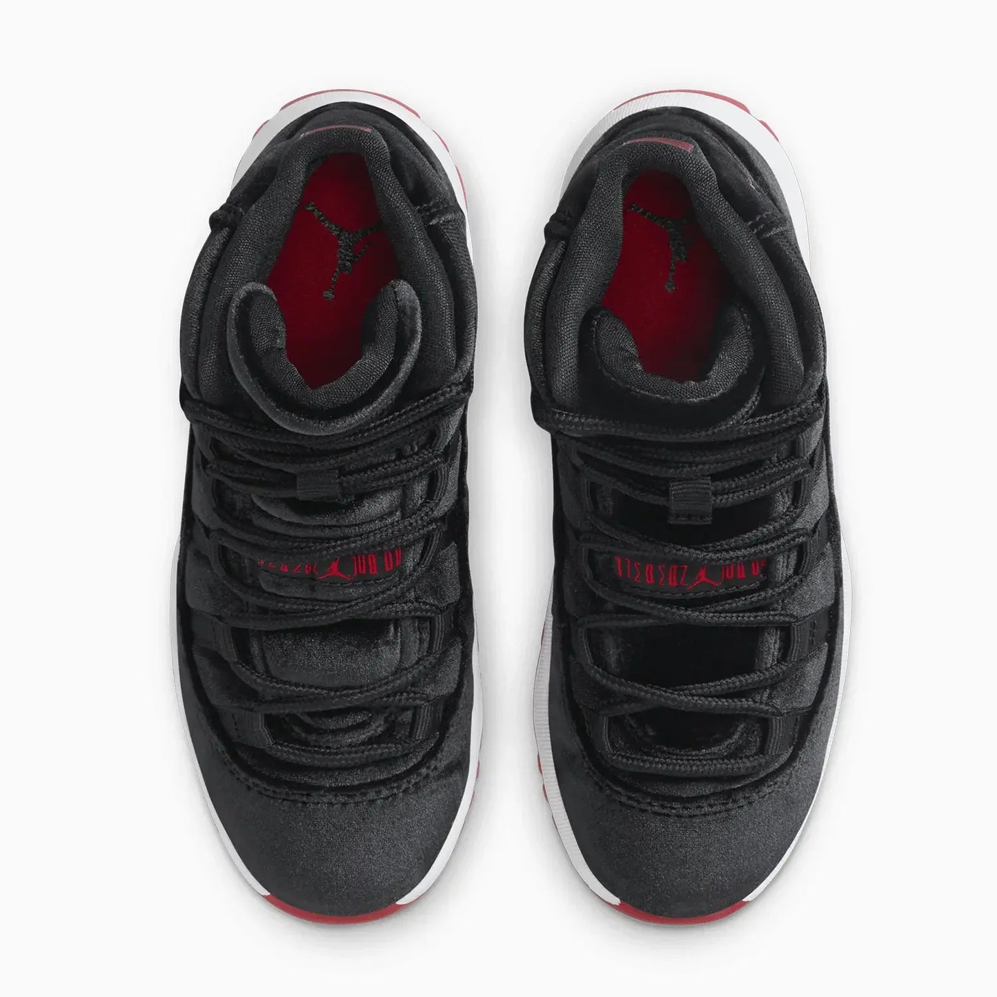 Kid's Air Jordan 11 Retro "Bred Velvet" Pre School