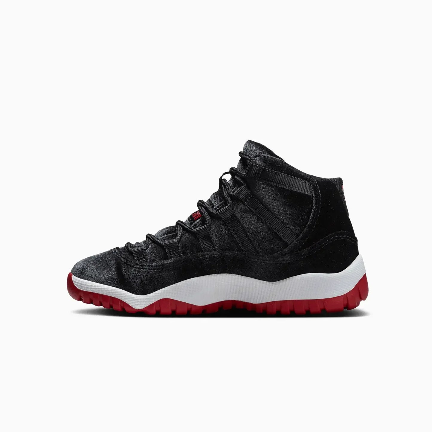 Kid's Air Jordan 11 Retro "Bred Velvet" Pre School