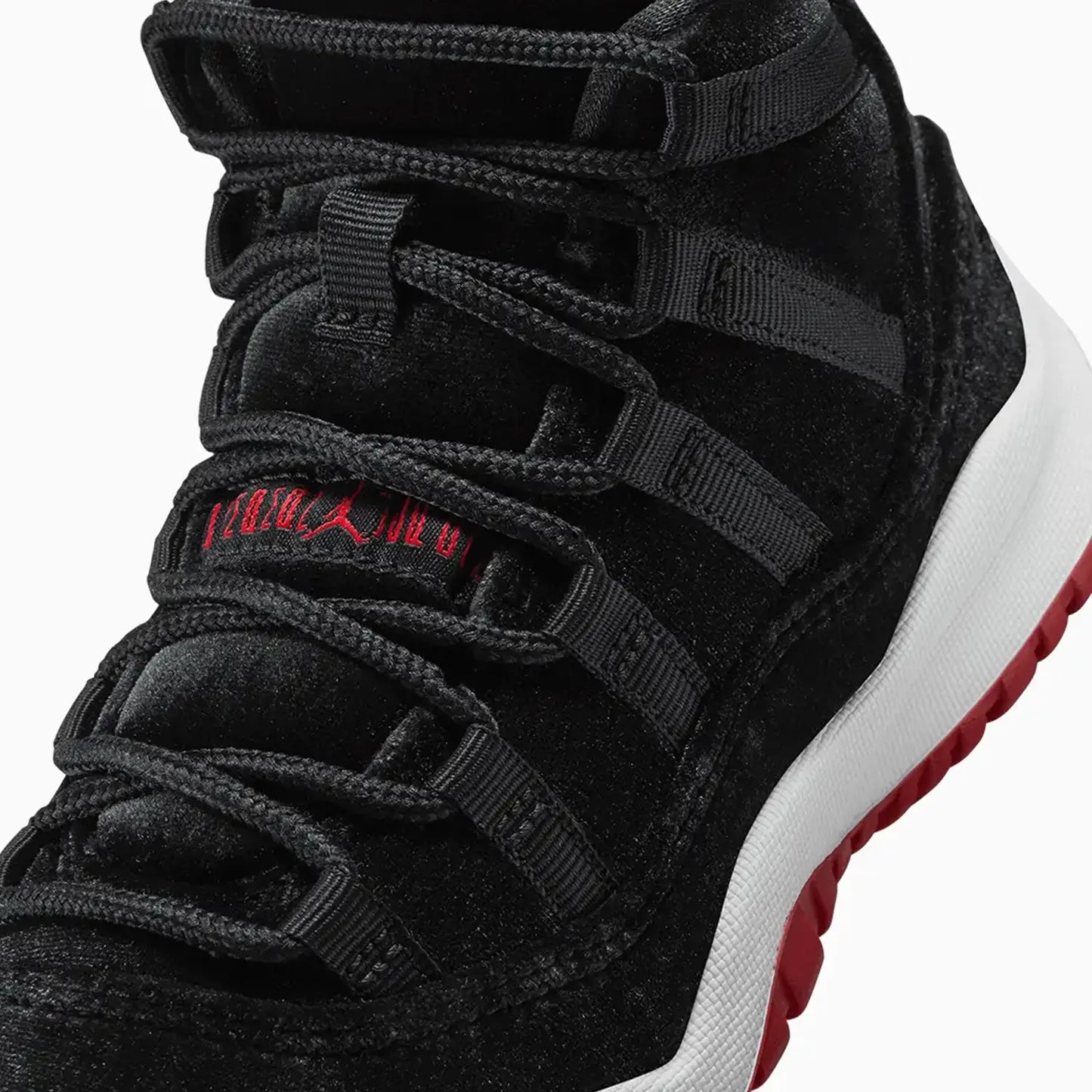 Kid's Air Jordan 11 Retro "Bred Velvet" Pre School