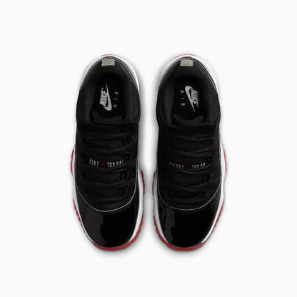 Kid's Air Jordan 11 Retro Low "Bred" Grade School