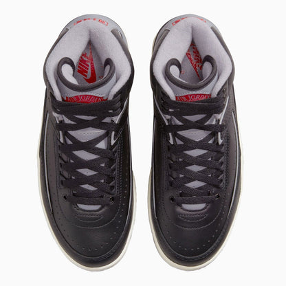 Kid's Air Jordan 2 Retro High "Black Cement" Grade School