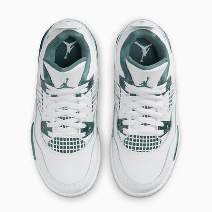 Kid's Air Jordan 4 Retro "Oxidized Green" Pre School