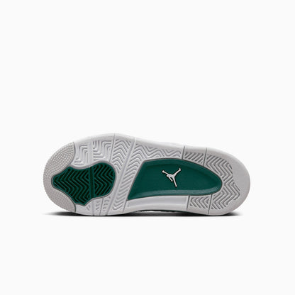 Kid's Air Jordan 4 Retro "Oxidized Green" Pre School