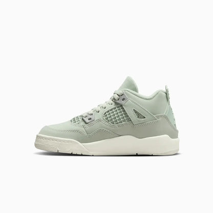 Kid's Air Jordan 4 Retro "Seafoam" Pre School