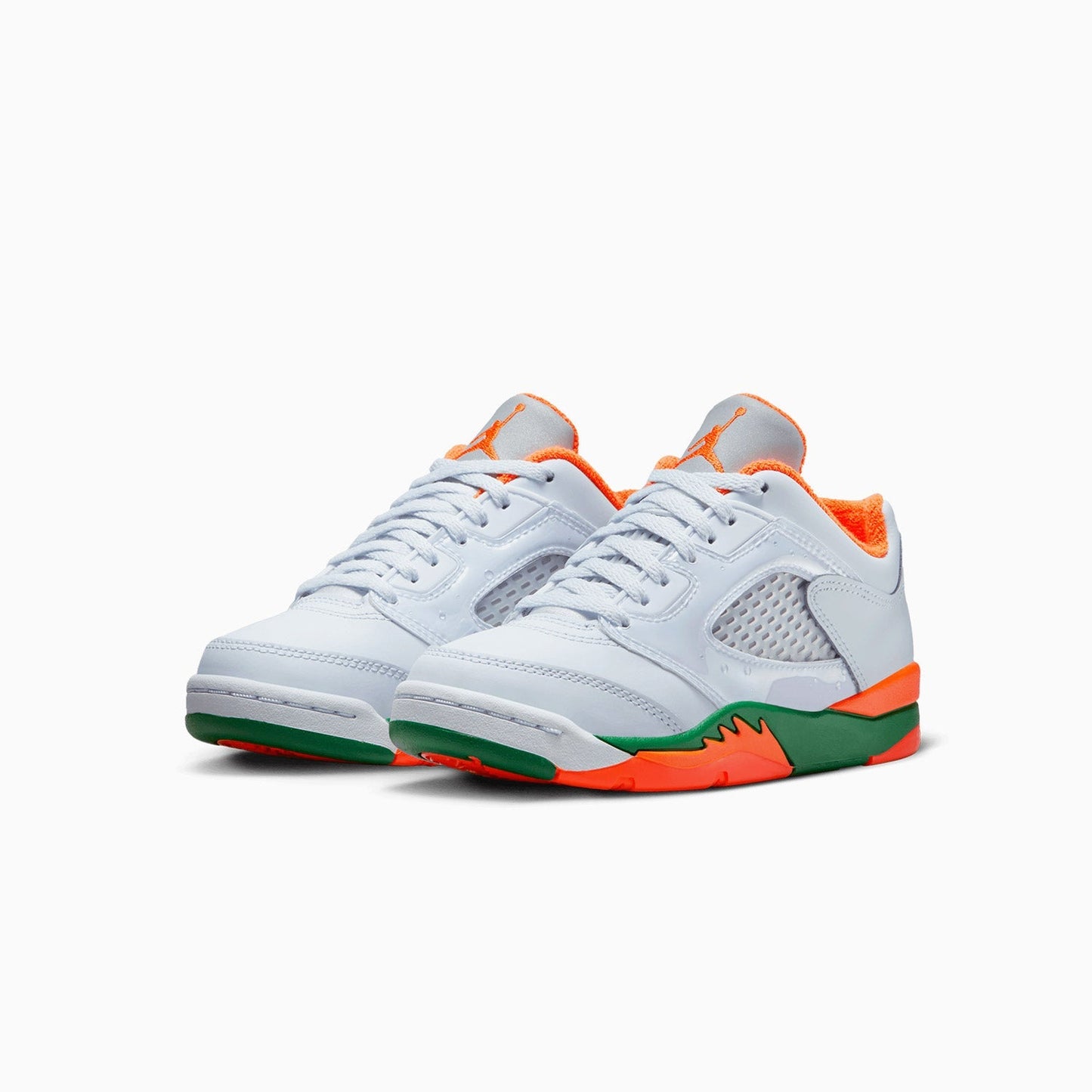 Kid's Air Jordan 5 Retro "Miami Hurricanes" Pre School
