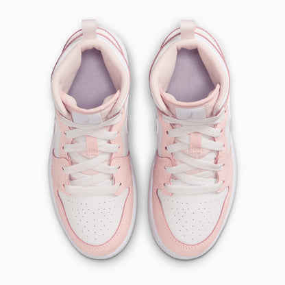 Kid's Air Jordan 1 Mid "Fierce Pink" Pre School