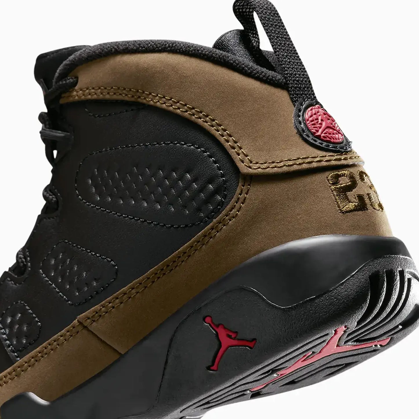 Kid's Air Jordan 9 Retro "Olive" Pre School