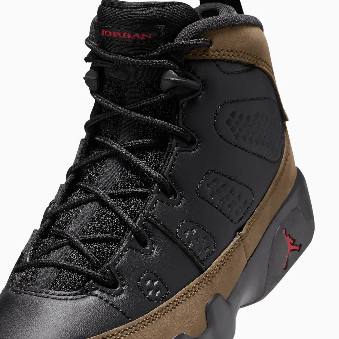 Kid's Air Jordan 9 Retro "Olive" Pre School