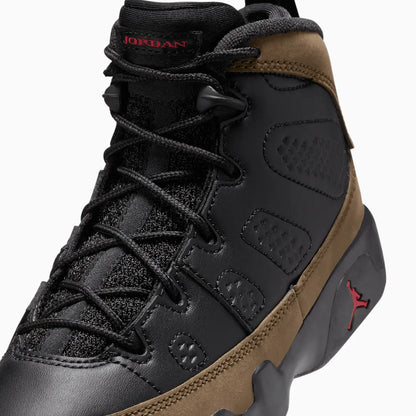 Kid's Air Jordan 9 Retro "Olive" Pre School